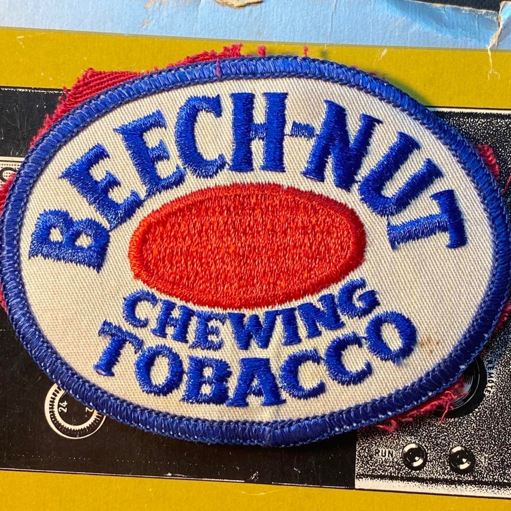 Vintage BEECH-NUT Chew Clothing / Hat Patch